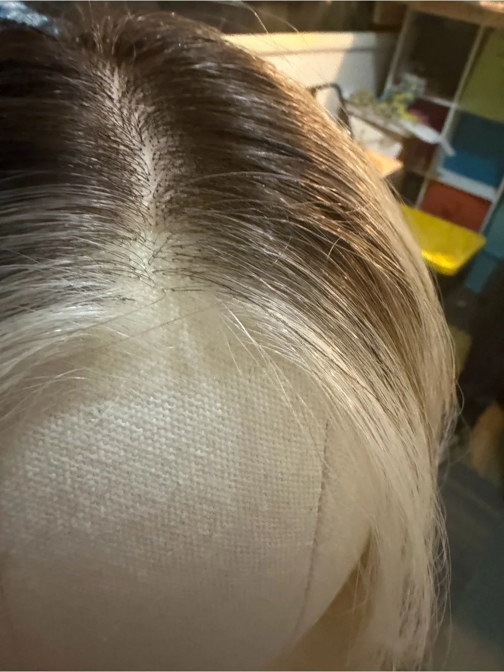 Premium Light Blonde Straight Lace Front Wig - Sleek Everyday Style